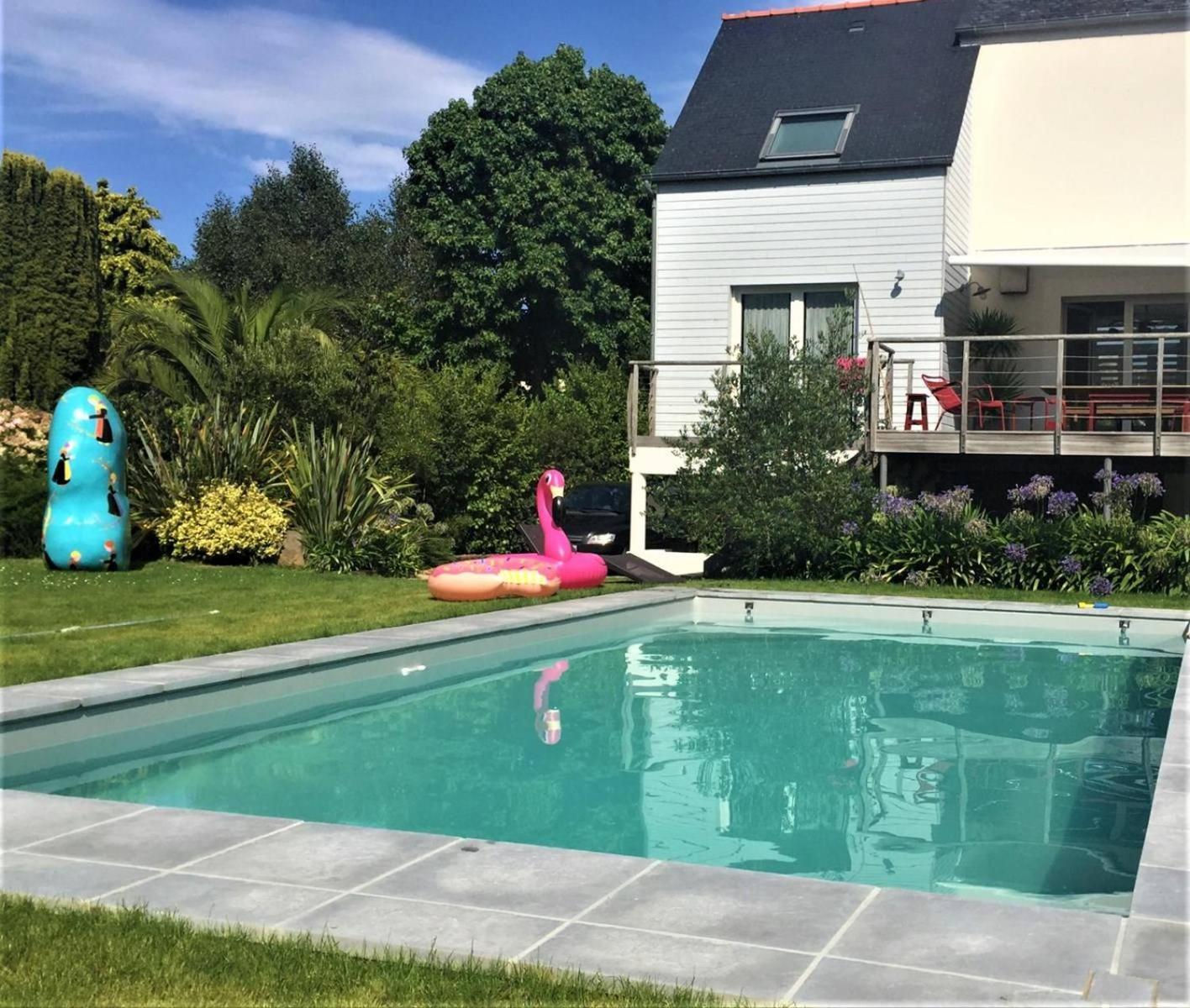 Villa Superbe Maison 4 Etoiles Pour 8 Pers Avec Piscine Sur Le Port De - Ref 873 Perros-Guirec